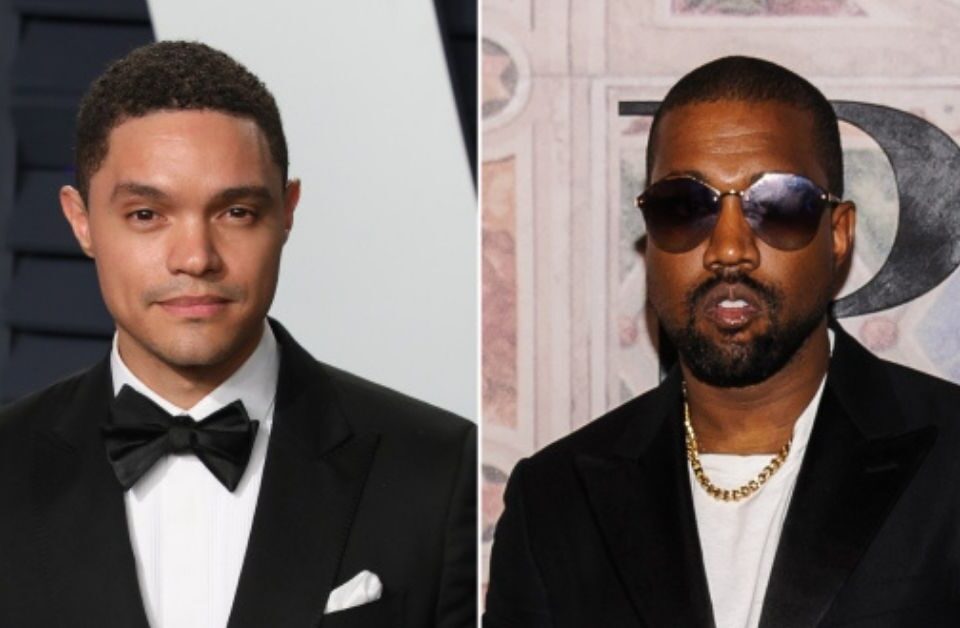 Trevor Noah and Kanye West