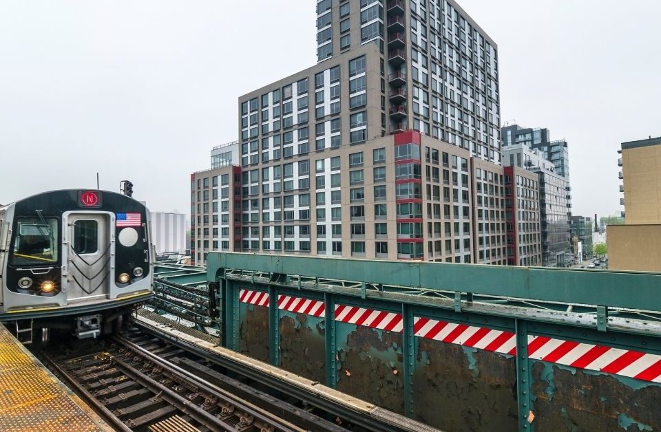 Brooklyn New York City Subway Train