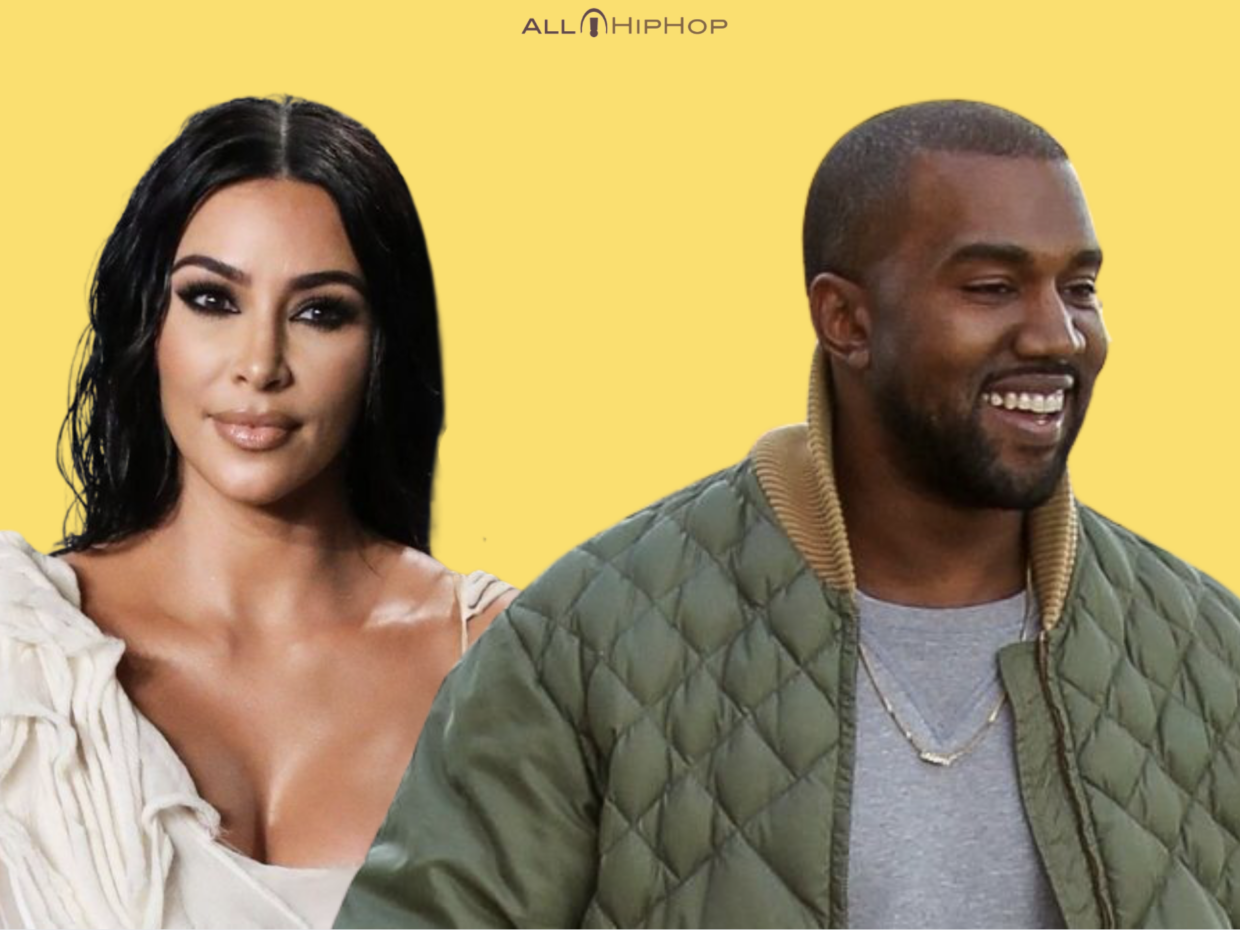Kanye West and Kim Kardashian