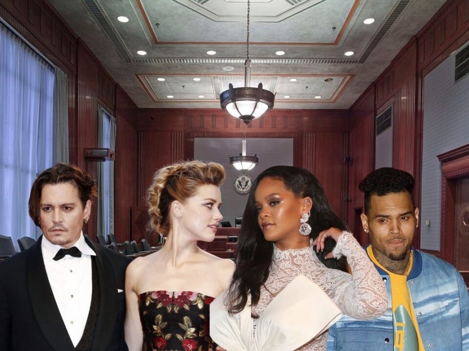 ohnny Depp, Amber Heard, Rihanna, Chris Brown