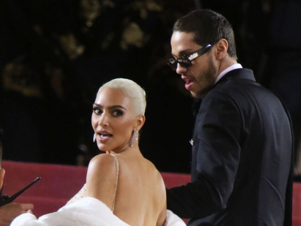 Kim Kardashian and Pete Davidson/StarTrak Photos