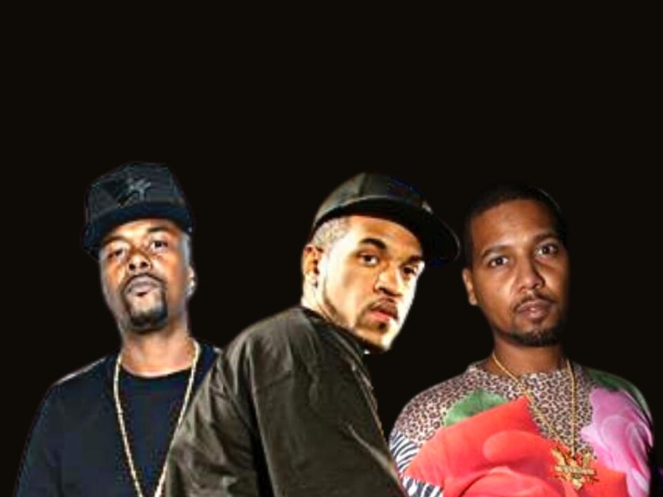 Memphis Bleek, Lloyd Banks and Juelz Santana