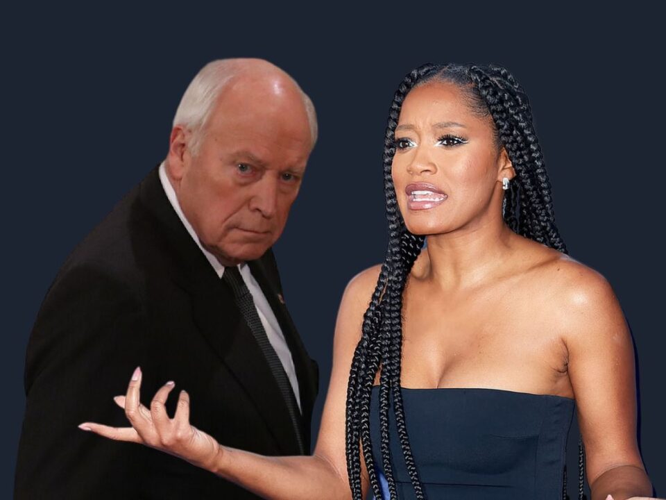 Dick Cheney and Keke Palmer