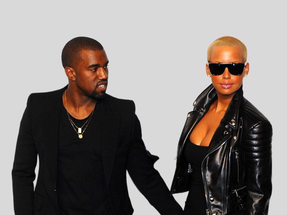 Kanye West and Amber Rose