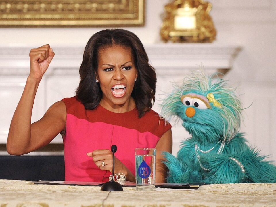 Michelle Obama and Rosita