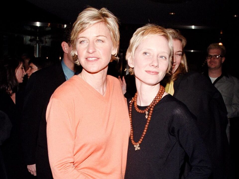 Ellen DeGeneres and Anne Heche