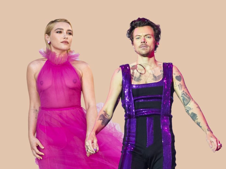 Florence Pugh and Harry Styles