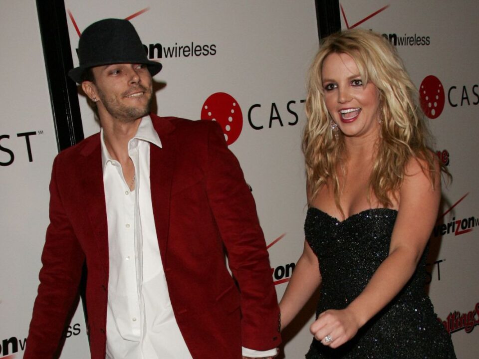 Kevin Federline and Britney Spears