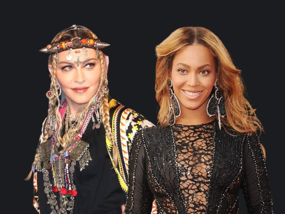 Madonna and Beyonce