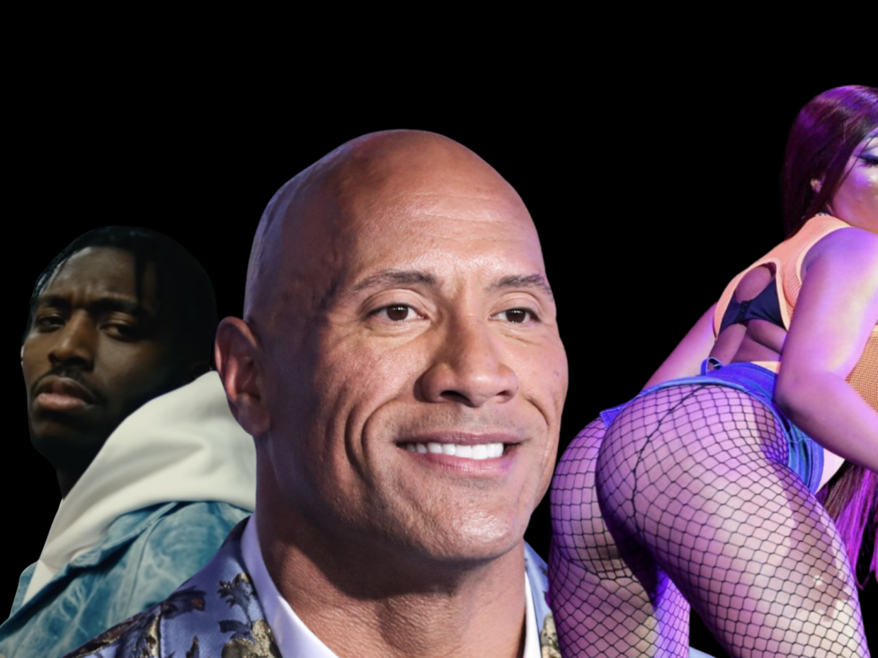 The Rock Megan Thee Stallion