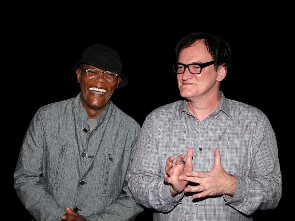 Samuel L. Jackson and Quentin Tarantino