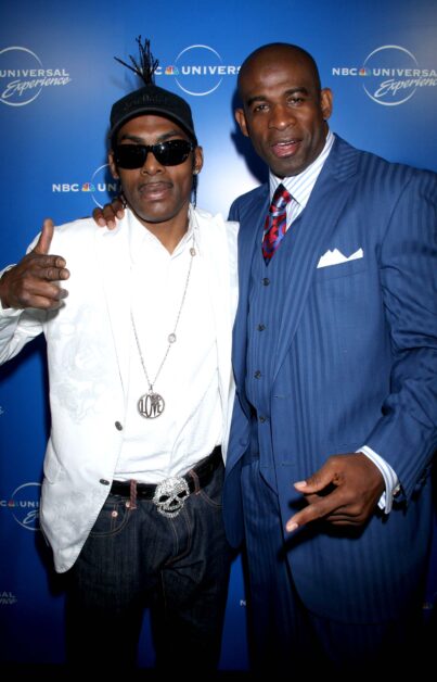 Coolio and Deion Sanders