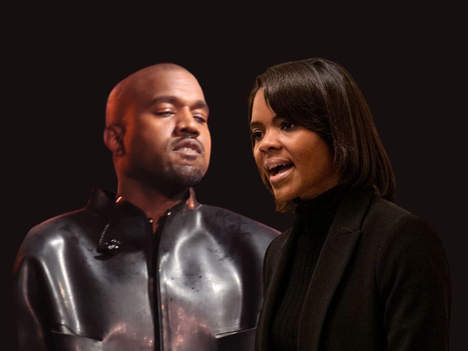 Kanye West and Candace Owens