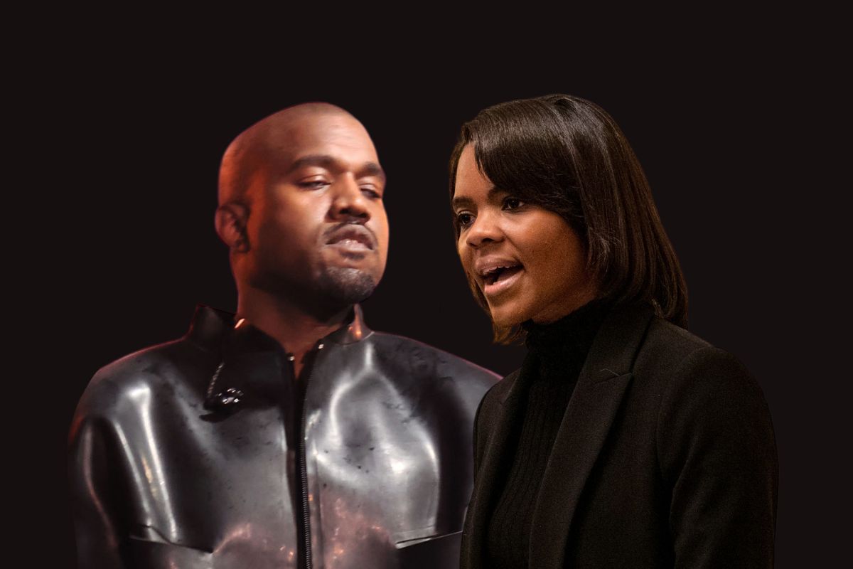 Kanye West and Candace Owens