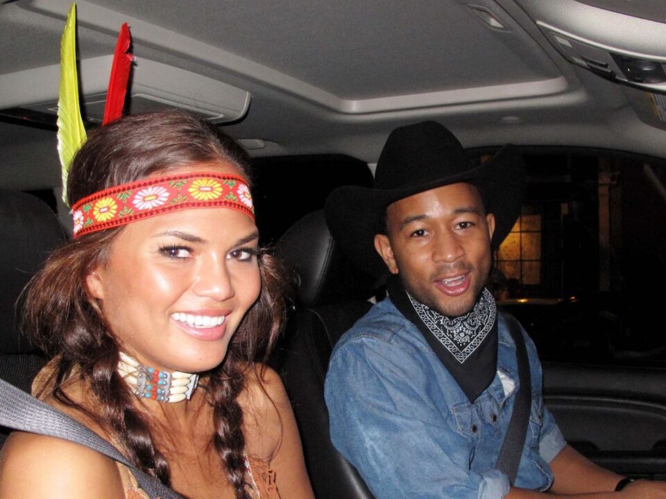Chrissy Teigen and John Legend