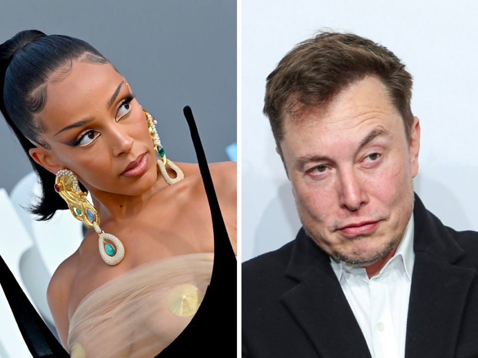 Doja Cat Elon Musk