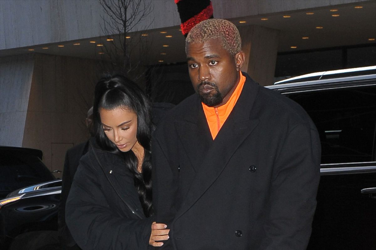 Kim Kardashian and Kanye West