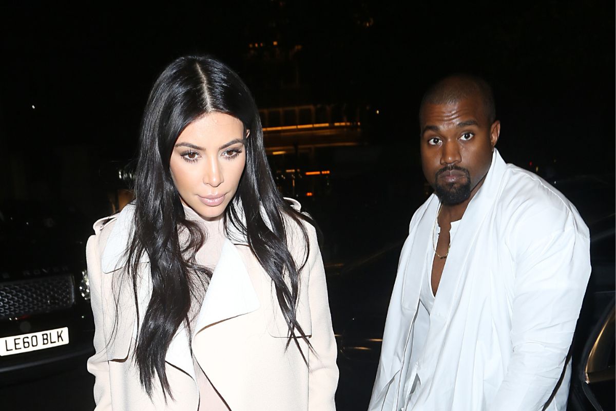 Kim Kardashian and Kanye West