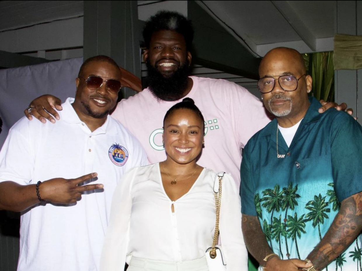 Dame Dash, Chuck Creekmur and Akbar Cook
