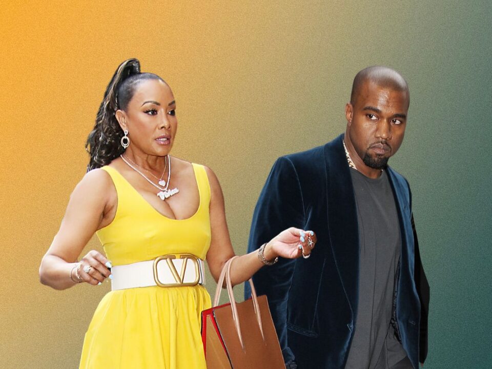 Vivica Fox and Kanye West