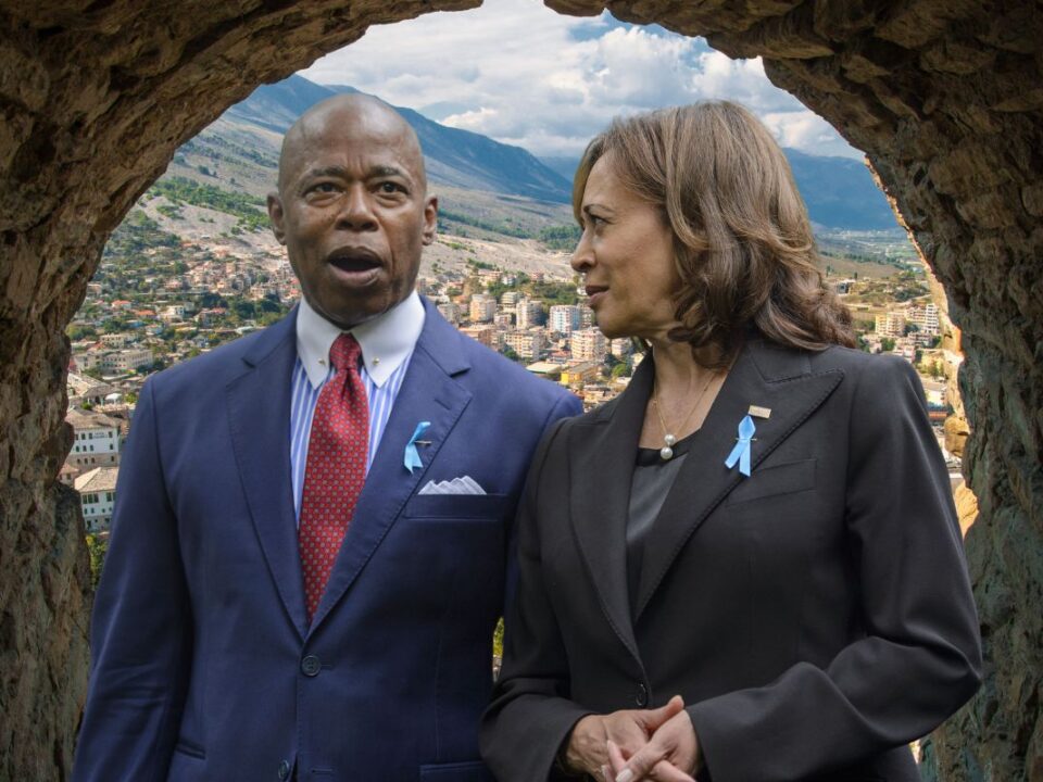 eric adams and kamala harris