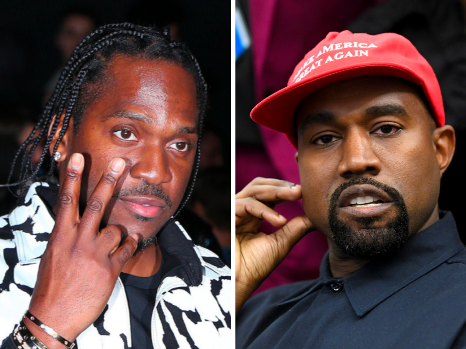 Kanye West Pusha T