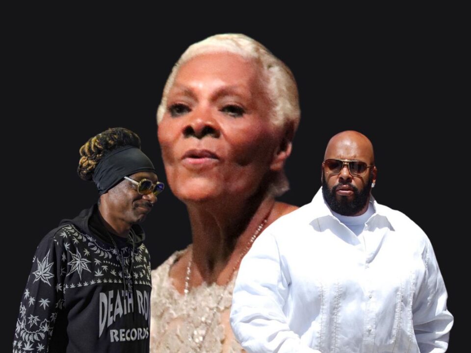 Dionne Warwick, Snoop Dogg and Suge Knight