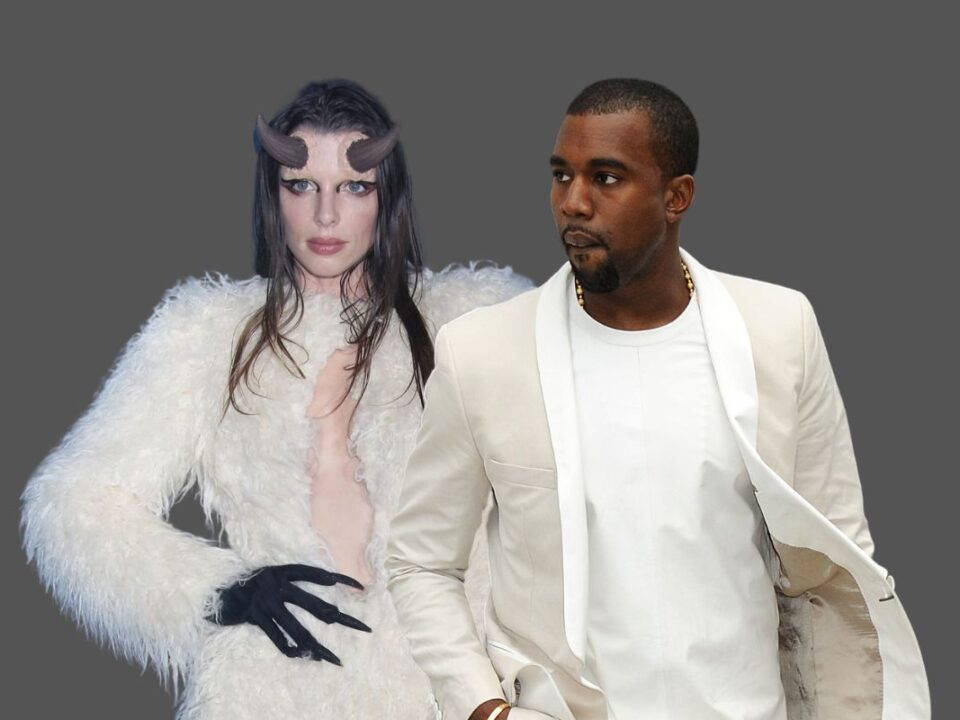 Julia Fox and Kanye West