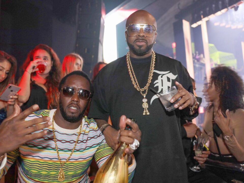 Diddy and Jermaine Dupri