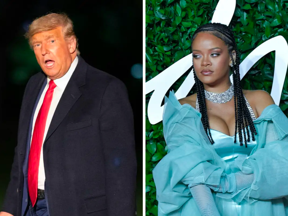 Donald Trump Rihanna