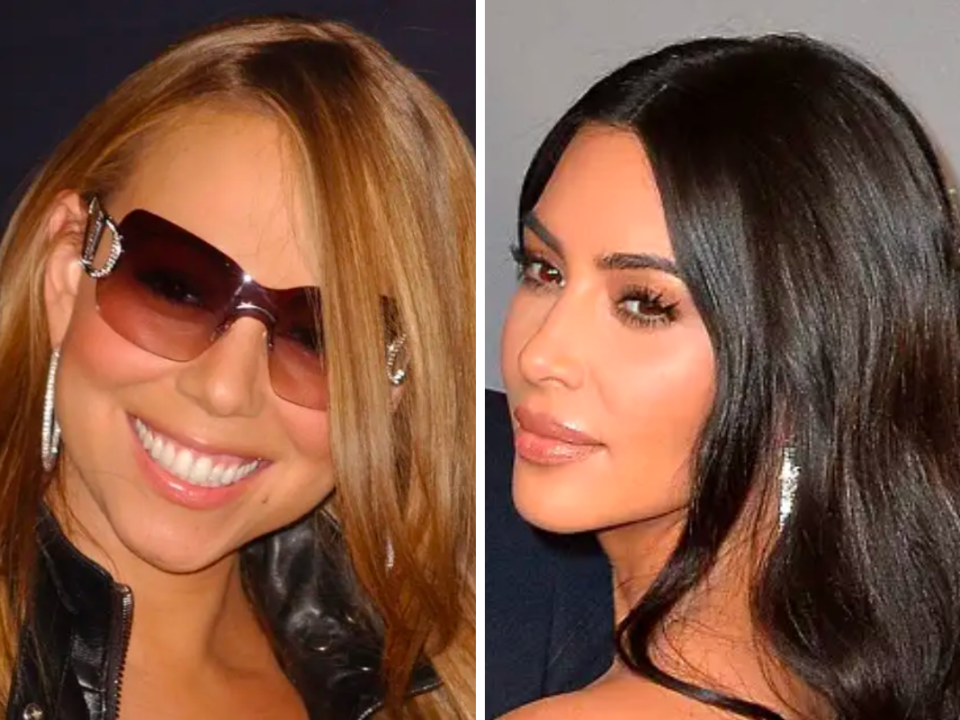 Mariah Carey Kim Kardashian