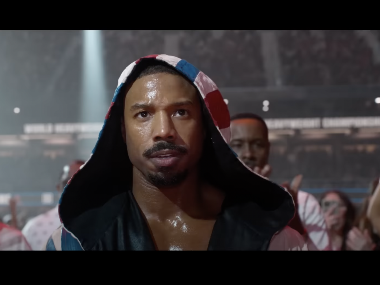 Michael B. Jordan in “Creed III”