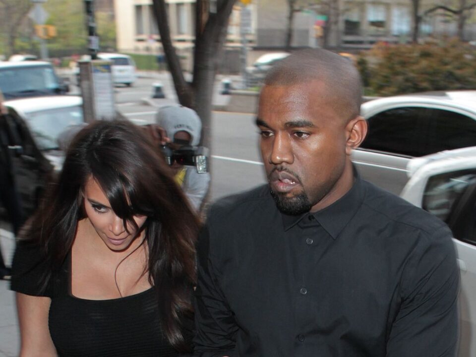 Kim Kardashian and Kanye West