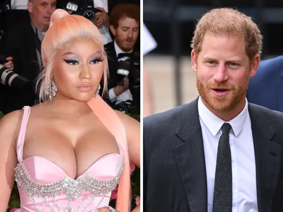 Prince HarryCredit: PA Images/INSTARimages Nicki Minaj Credit: Andres Otero/WENN.com