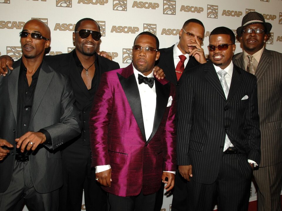 New Edition Bobby Brown Ralph Tresvant Johnny Gill Michael Bivens Ronnie DeVoe Ricky Bell Bobby Brown