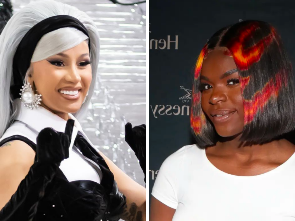 Cardi B Scar Lip