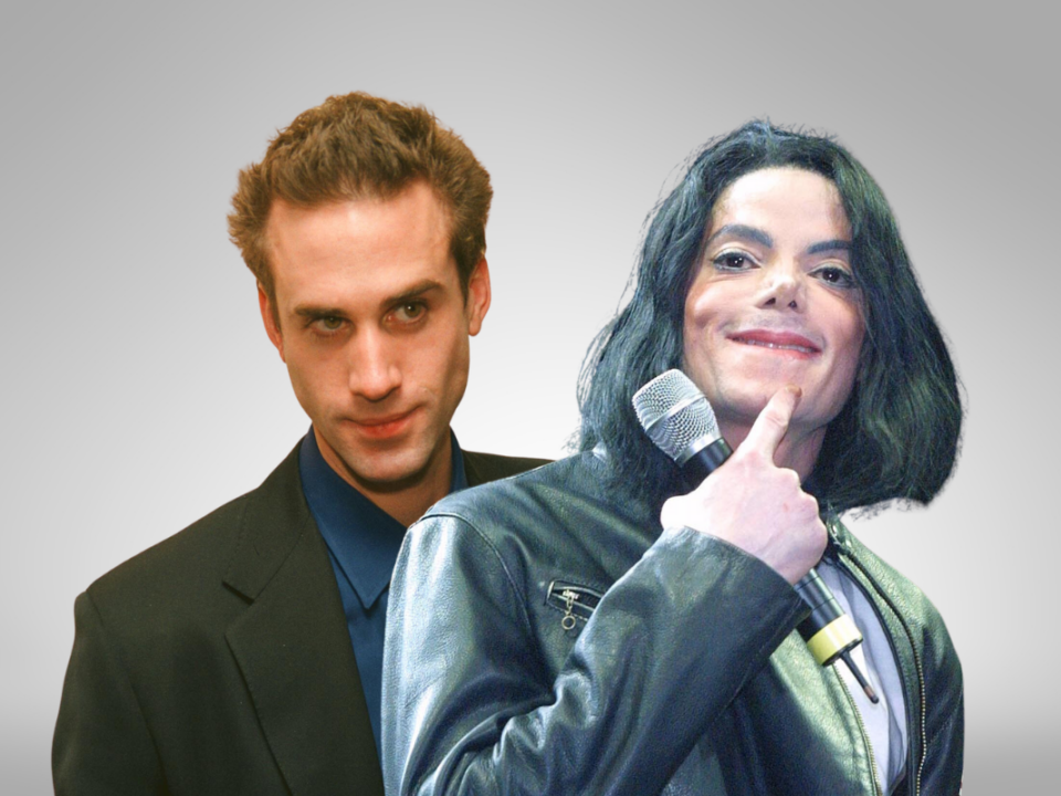 Joseph Fiennes and Michael Jackson (2)