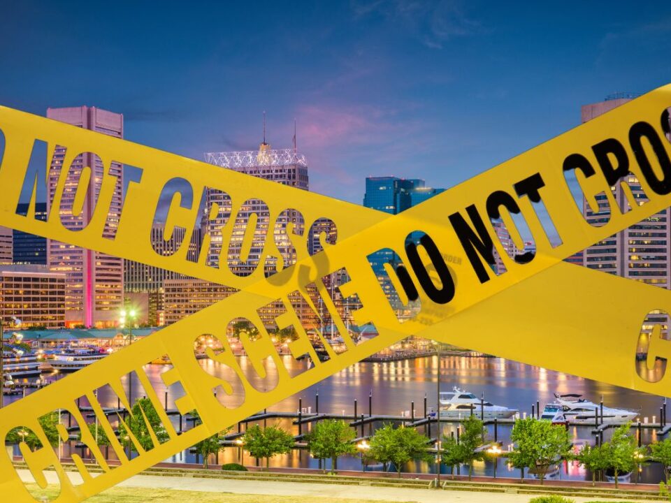 Baltimore Crime Scene
