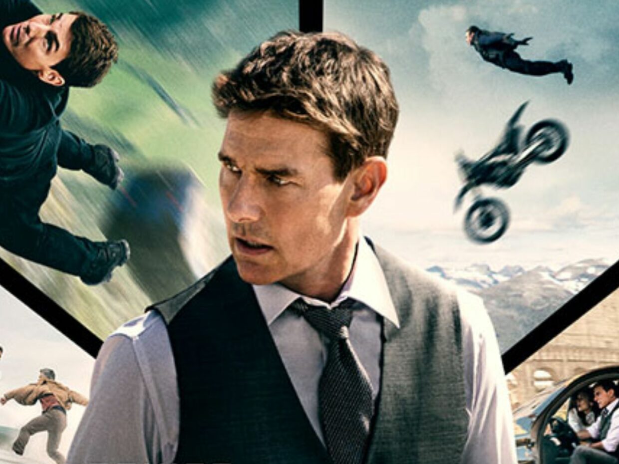 Tom Cruise in Mission Impossible DEAD RECKONING PART ONE