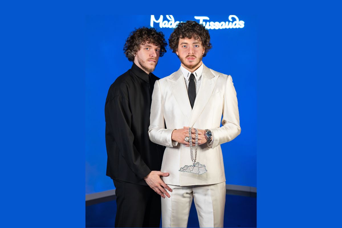 Jack Harlow and Jack Harlow Wax Figure