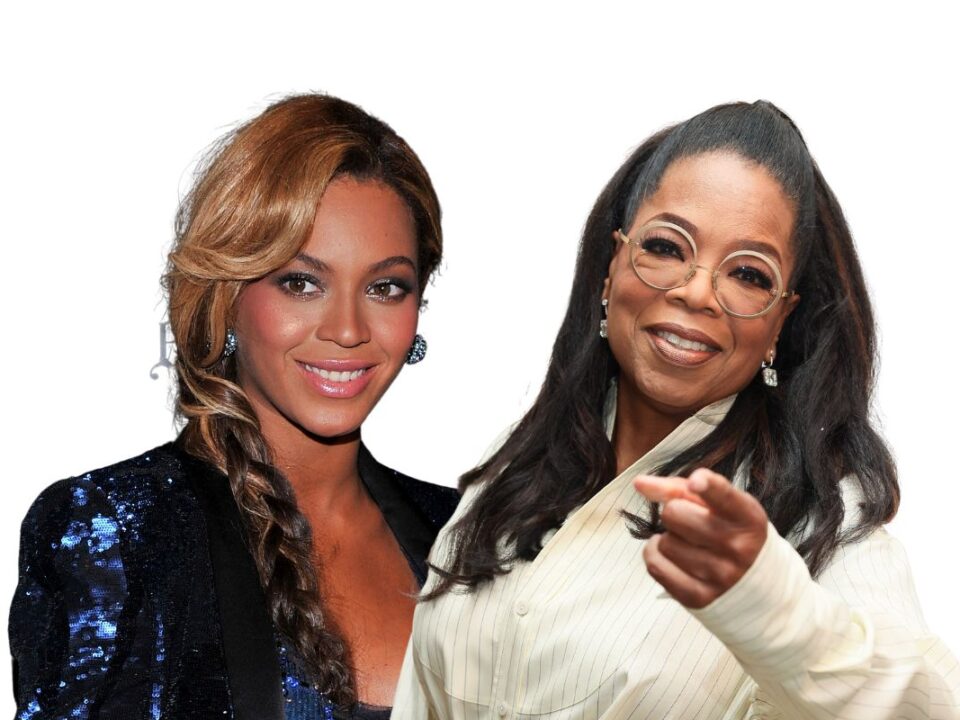 Beyonce and Oprah Winfrey