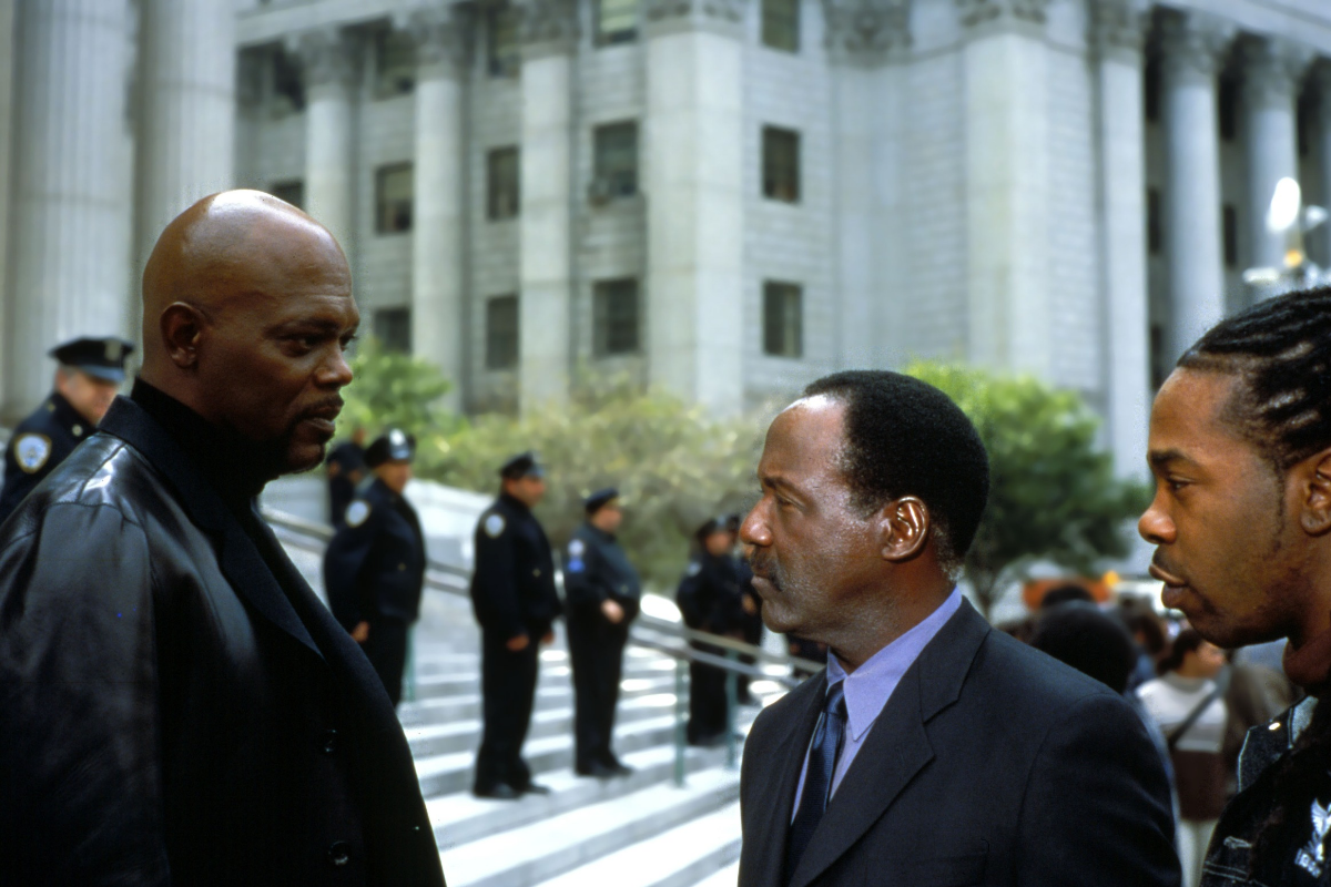 Samuel L. Jackson, Richard Roundtree and Busta Rhymes