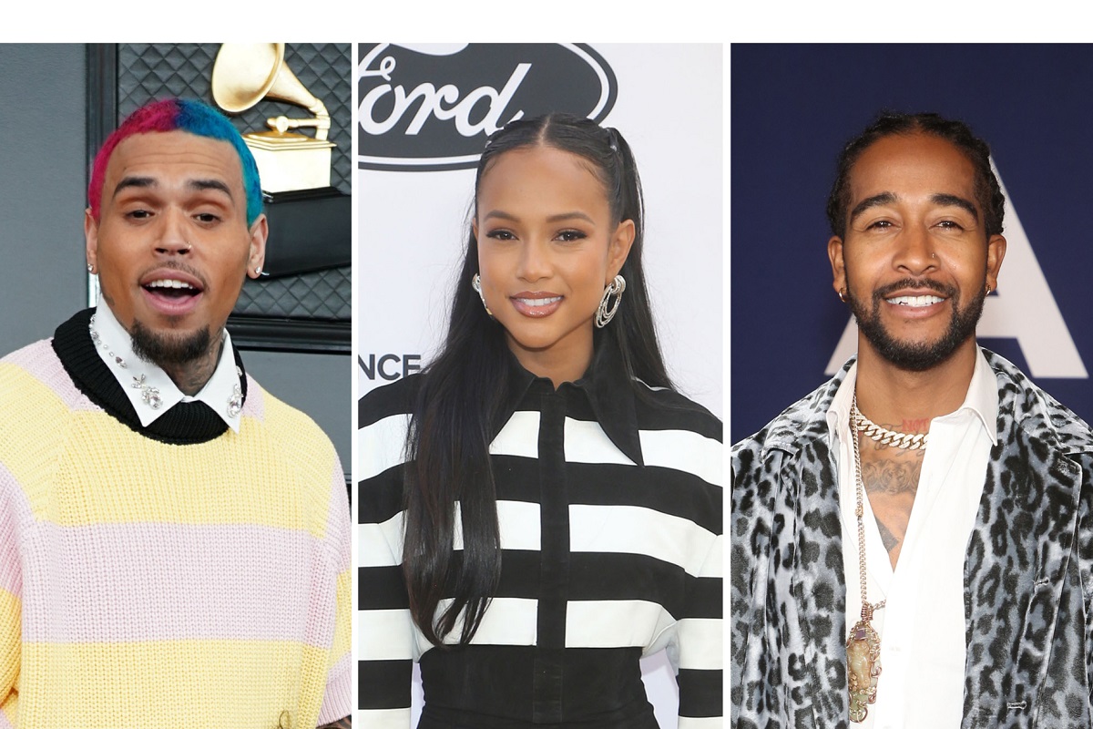 Chris Brown Karrueche Omarion