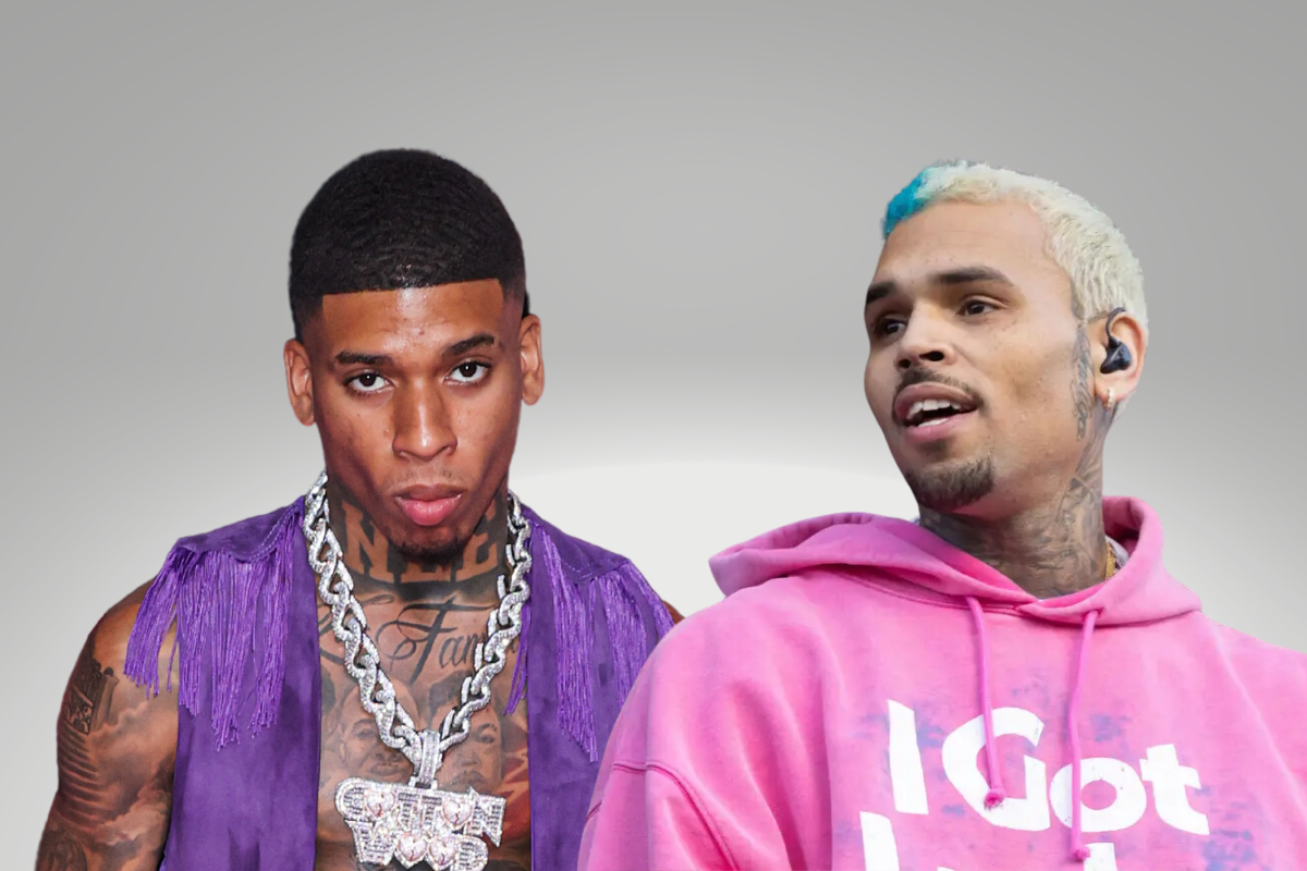 NLE Choppa Chris Brown