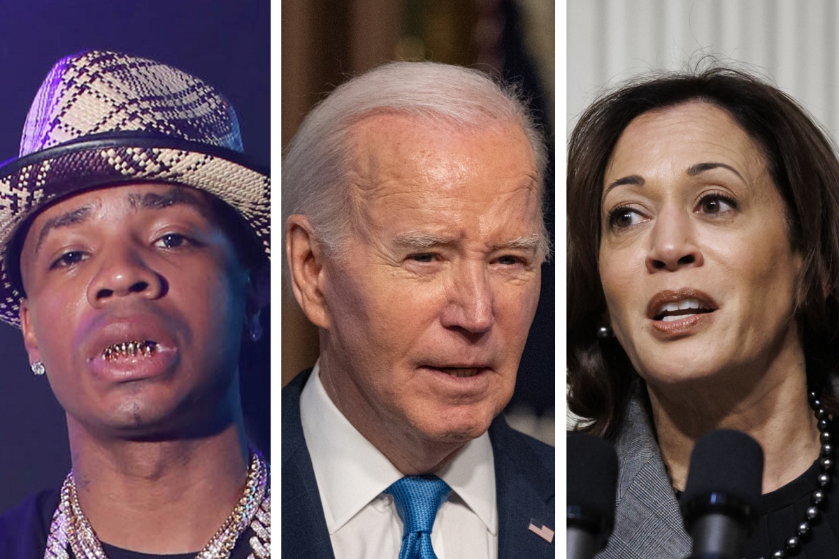 Plies Joe Biden Kamala Harris