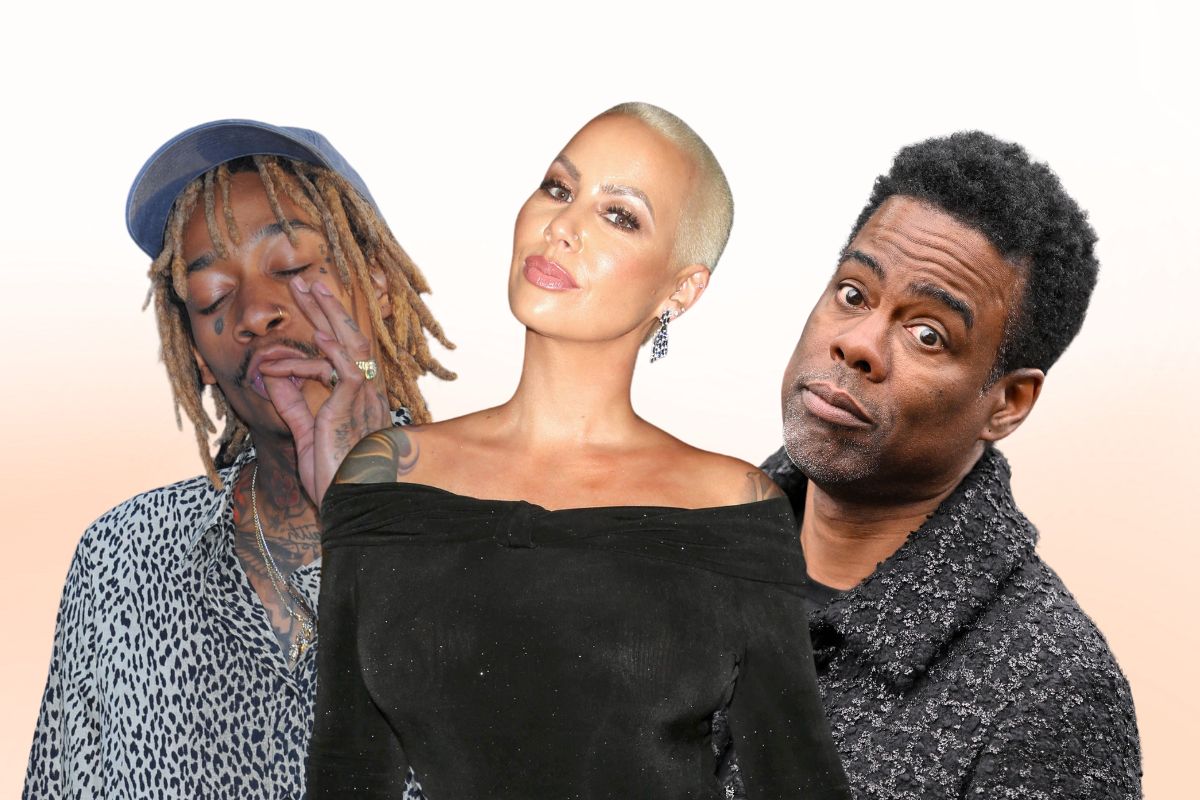 Wiz Khalifa Amber Rose and Chris Rock