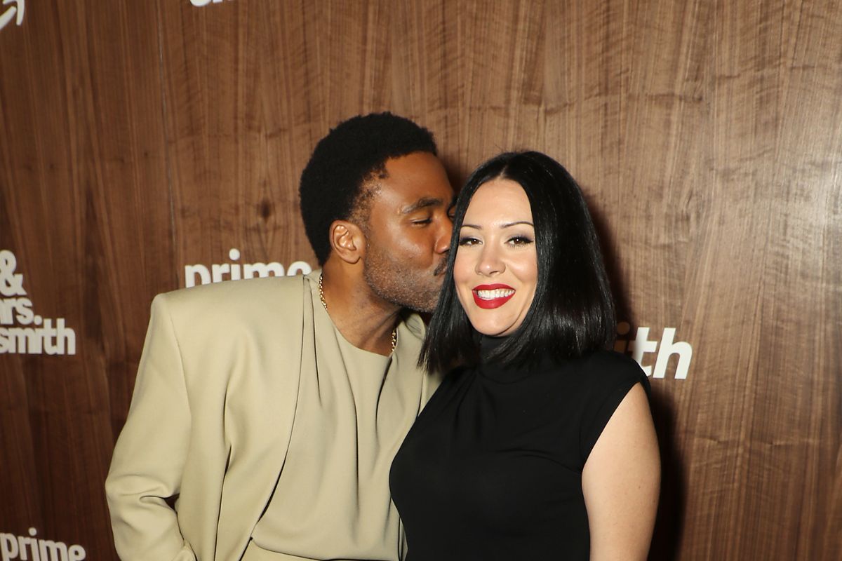 Donald Glover and Michelle White
