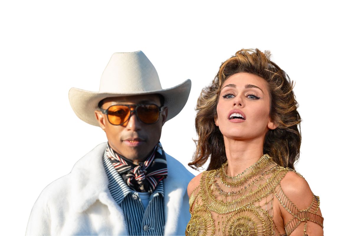 Pharrell and Miley Cyrus