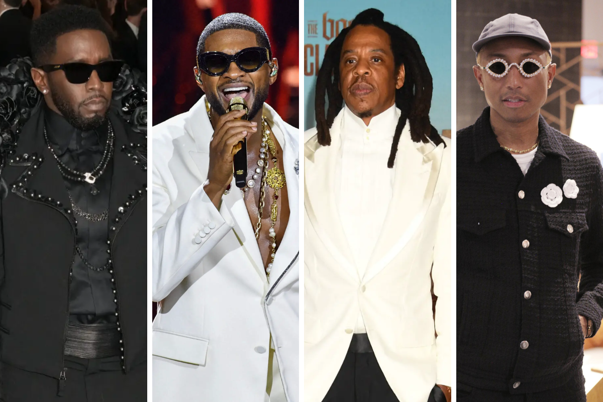 Usher Jay-Z Pharrell Williams Diddy