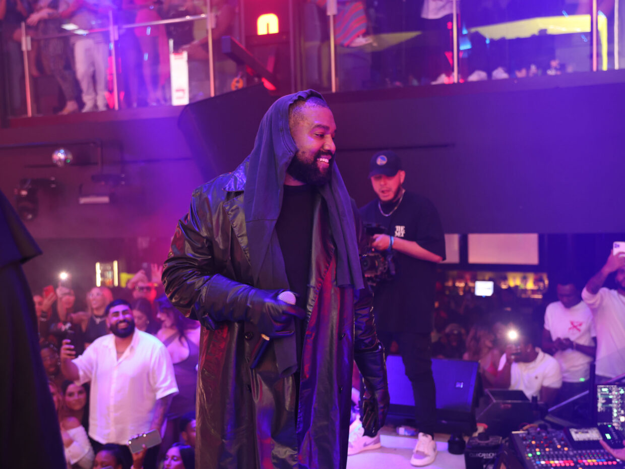 Kanye West Performs At 'LIV On Sunday' For Art Basel Weekend